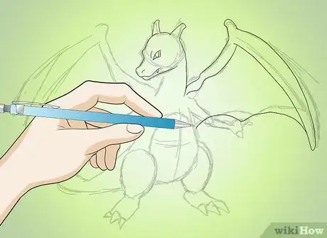 Image titled Draw Charizard Step 5