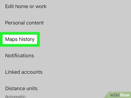 Image titled Clear the History on Google Maps on iPhone or iPad Step 4