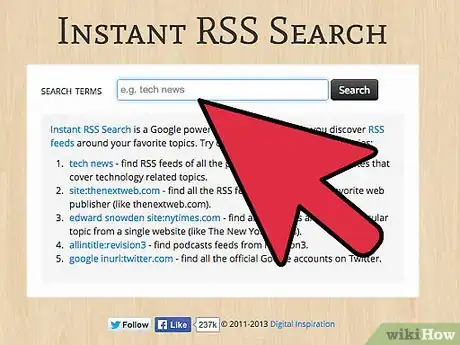 Image titled Find RSS Feeds on the Web Step 2