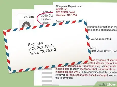 Image titled Dispute an Experian Credit Report by Mail Step 6