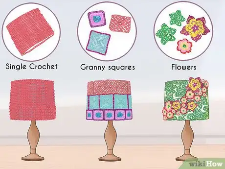 Image titled Crochet a Lamp Shade Cover Step 12