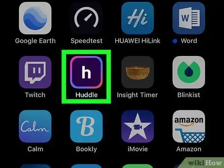 Image titled Cancel Huddle App on iPhone or iPad Step 1