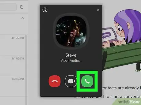 Image titled Answer a Call on Viber on PC or Mac Step 3