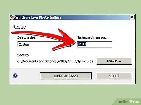 Image titled Easily Resize Photos in Windows XP Step 9Bullet1