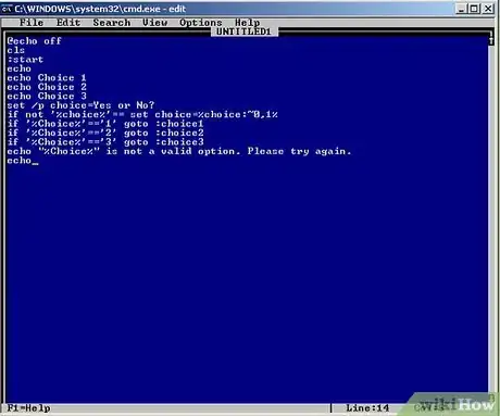 Image titled Create Options or Choices in a Batch File Step 18