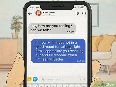 Image titled Express Sadness in Text Step 8