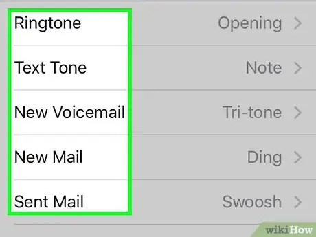 Image titled Change the Notification Sound on iPhone Step 4