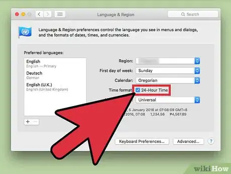 Image titled Set a 24 Hour Clock on a Mac Step 5