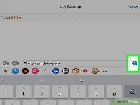 Image titled Text on an iPod Touch Using iMessage Step 12