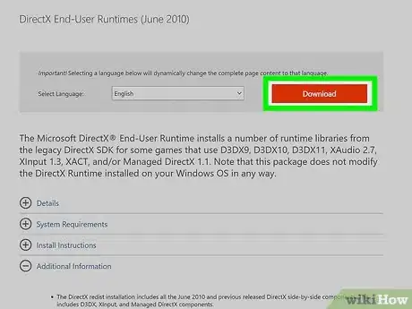 Image titled How Do I Reinstall Directx on Windows 10 Step 1