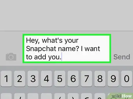 Image titled Flirt Using Snapchat Step 1