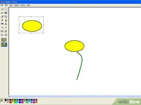 Image titled Draw a Flower in Microsoft Paint Step 6