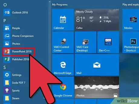 Image titled Edit Pictures Using Microsoft Office PowerPoint Step 1