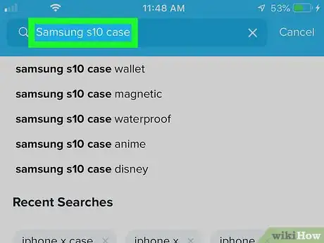 Image titled Delete Search History on the Wish App Step 4