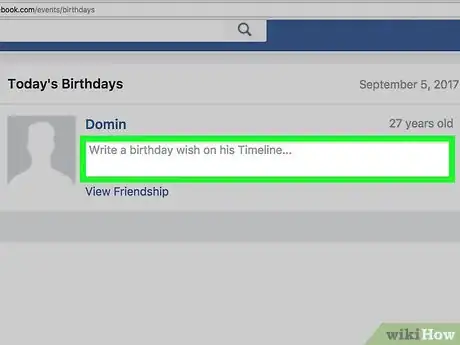 Image titled Wish Happy Birthday on Facebook Step 20