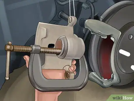 Image titled Install the Front Rotors and Brake Pads on Nissan Sentra 2.0L SR 2010 Step 16