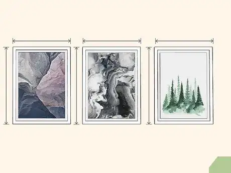 Image titled Hang a Grid Gallery Wall Step 1