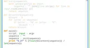 Determine the GC‐Content of a DNA Sequence