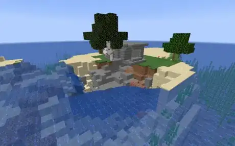 Image titled Exploded TNT Tree Trap Minecraft.png