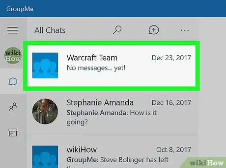 Image titled Unhide Messages on Groupme on PC or Mac Step 2