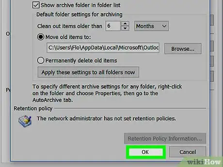 Image titled Archive in Outlook 2007 Step 10