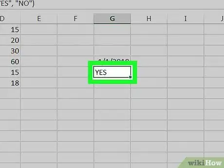 Image titled Compare Dates in Excel on PC or Mac Step 6