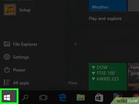 Image titled Unpin an App from Start in Windows 10 Step 1