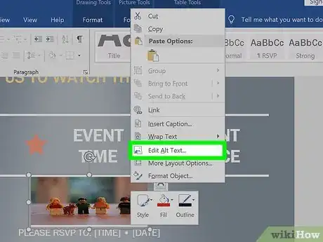 Image titled Edit Alt Text in Word Step 3