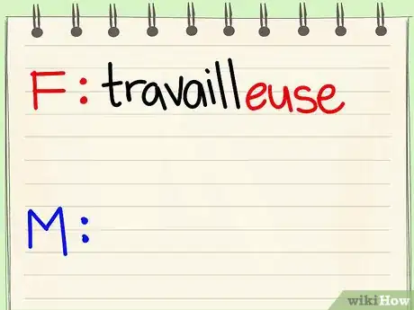 Image titled Change Masculine Nouns to Feminine Nouns in French Step 4