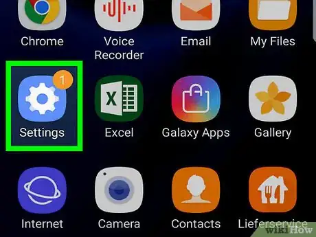 Image titled Remove a Google Account on Samsung Galaxy Step 1