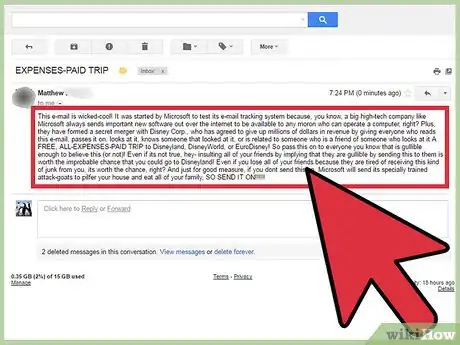 Image titled Keep Your Email From Spammers Step 2