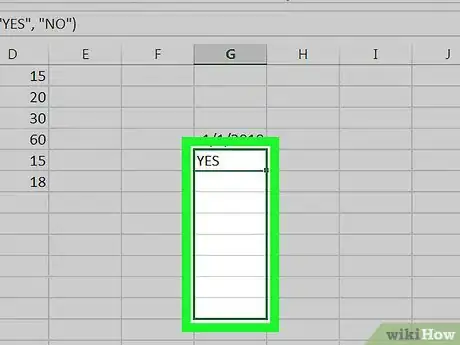 Image titled Compare Dates in Excel on PC or Mac Step 7