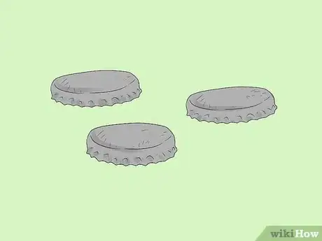 Image titled Make Nuka Cola Caps from Fallout Step 1