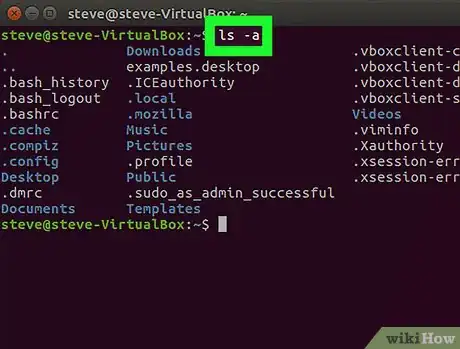 Image titled Show Hidden Files in Linux Step 6
