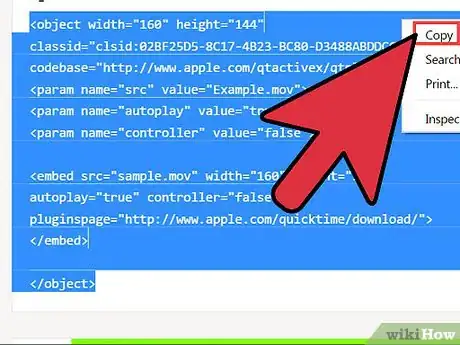 Image titled Put Video on a Web Page Step 11