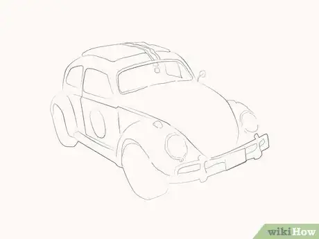 Image titled Draw Herbie the Love Bug Step 2