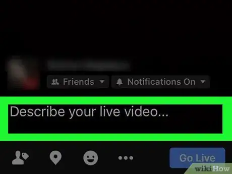 Image titled Publish a Live Video on Facebook Step 3