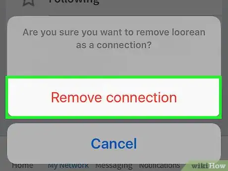 Image titled Delete a Connection on Linkedin Step 13