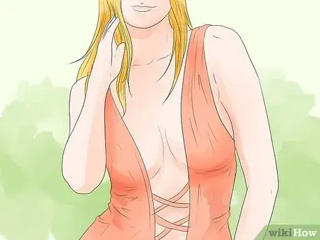 Image titled Dress With No Bra Step 1