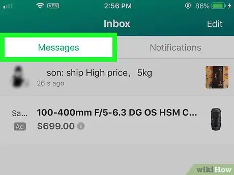 Image titled Delete Messages on OfferUp on iPhone or iPad Step 3