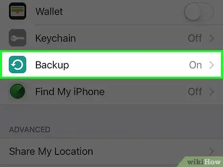 Image titled Turn Off Automatic iCloud Backups on an iPhone Step 4
