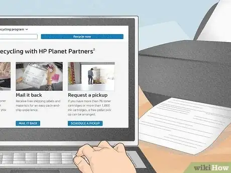 Image titled Recycle HP Toner Cartridges Step 1