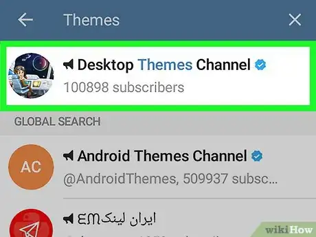 Image titled Install Telegram Themes on Android Step 4