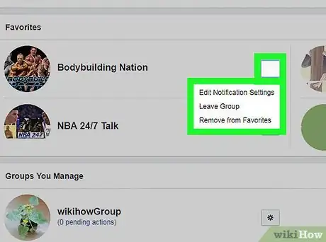 Image titled Organize Facebook Groups on a PC or Mac Step 4