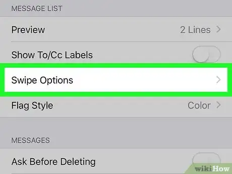 Image titled Use Swiping Gestures in Mail on an iPhone Step 8