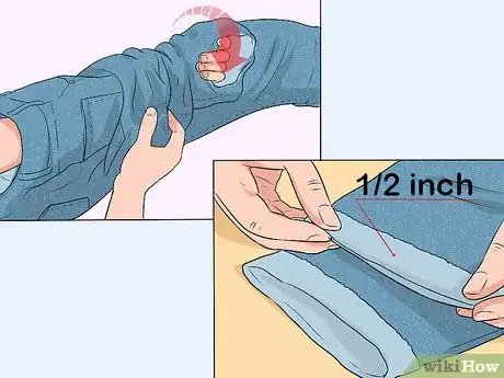 Image titled Hem Jeans with Hot Glue Step 10