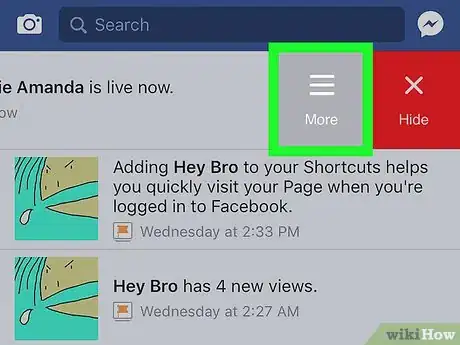 Image titled Turn Off Facebook Live Notifications on iPhone or iPad Step 4