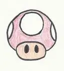 Draw a Mario Mushroom