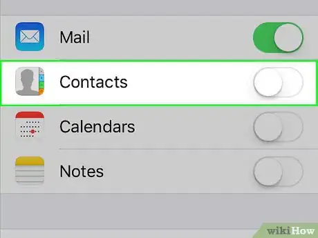 Image titled Edit an Email Account Used for the Contacts App on an iPhone Step 5
