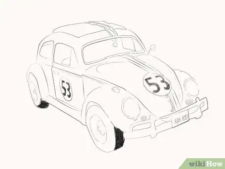 Image titled Draw Herbie the Love Bug Step 4